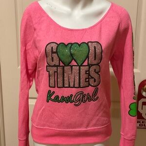 Kawasaki Pink Sweatshirt